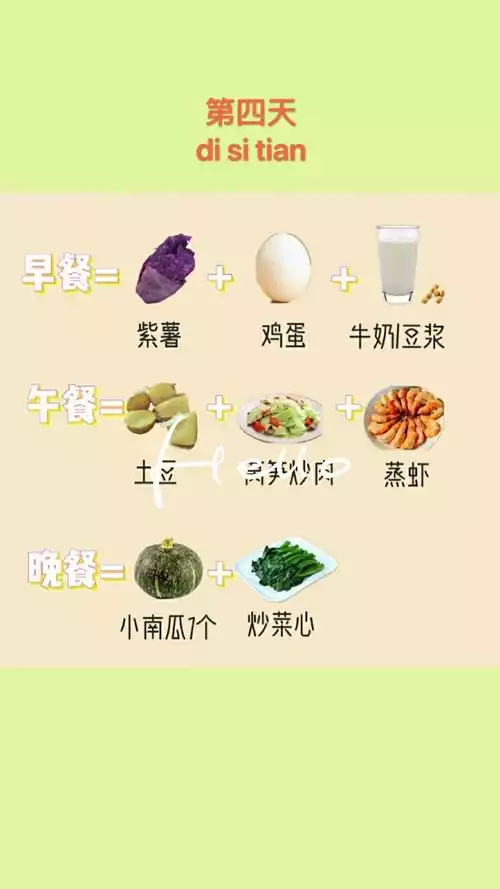 40岁减肥食谱(1)