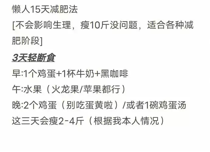 热量减肥法，修改目标的正确方法(1)